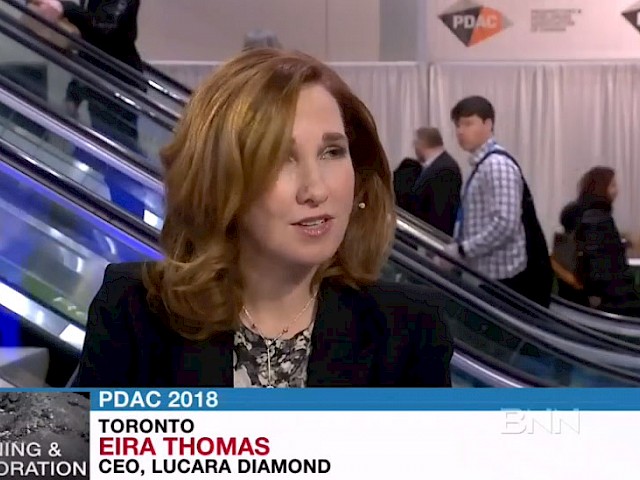 BNN: 'Queen of Diamonds' Eira Thomas sets out to reinvent global supply chain March 2018