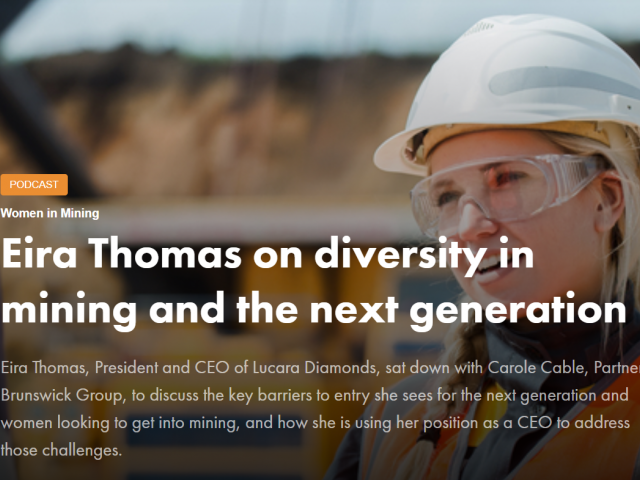 Podcast: Engaging and Empowering the Next Generation of Women and Men in Mining
